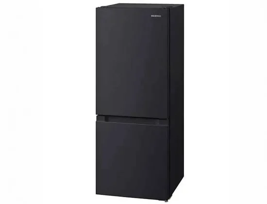 冷蔵庫 黒 133L【2024年製】
