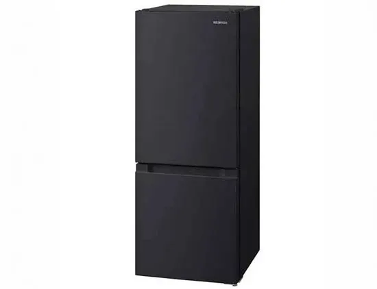 冷蔵庫 黒 133L【2024年製】